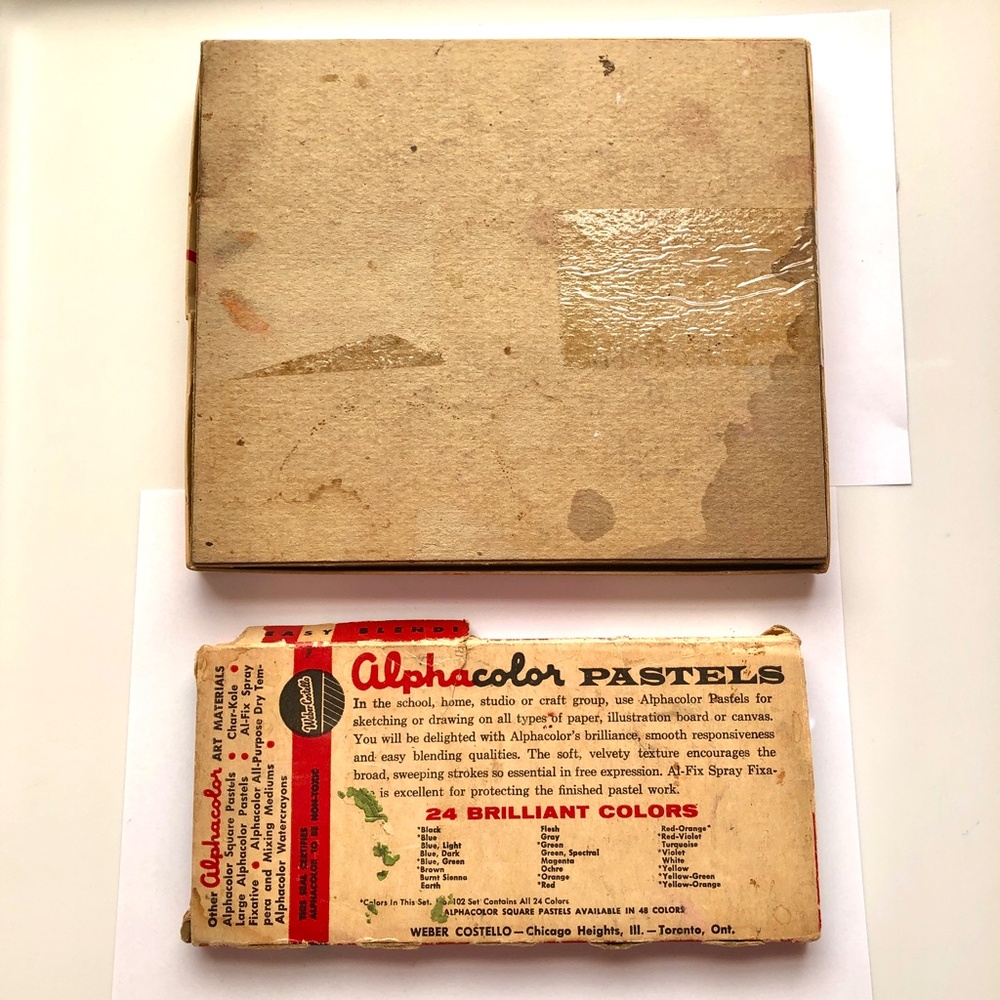 WEBER COSTELLO Alphacolor Soft Pastels - 2 Sets of 24* & 12*, Vintage - Picture 4 of 4